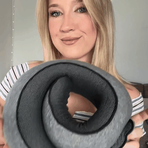 DreamRest | Memory Foam Travel Pillow