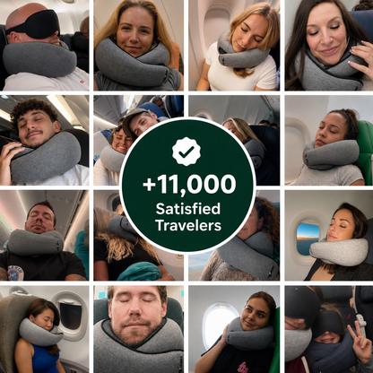 DreamRest | Memory Foam Travel Pillow